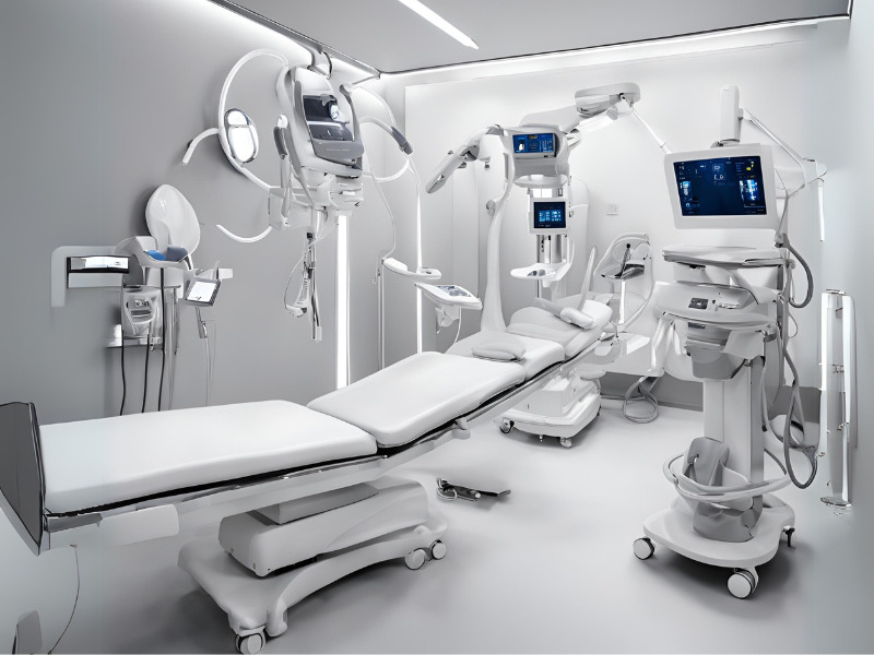 醫療設備塑膠外殼 厚板真空成型實例，表面圓滑易清潔